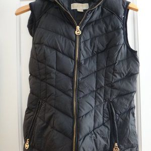Michael Kors puffer vest with hood